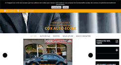 Desktop Screenshot of cox-auto-ecole.fr